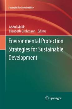 Hardcover Environmental Protection Strategies for Sustainable Development Book
