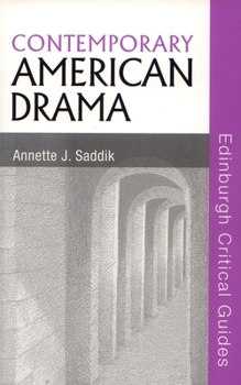 Paperback Contemporary American Drama Book