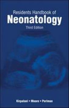 Paperback Residents Handbook of Neonatology [With CDROM] Book