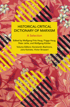 Paperback Historical-Critical Dictionary of Marxism: A Selection Book