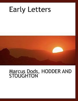 Paperback Early Letters Book