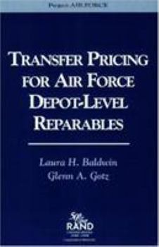 Paperback Transfer Pricing for Air Force Depot-Level Reparables Book