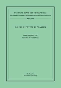 Hardcover Die Millstätter Predigten [German] Book