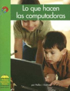 Paperback Lo Que Hacen las Computadoras [Spanish] Book