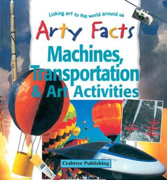 Paperback Machines, Transportation & Art Activities Book