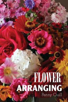 Paperback Flower Arranging: Disguised Password Book With Tabs to Protect Your Usernames, Passwords and Other Internet Login Information - Flower D [Large Print] Book