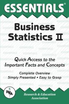 Paperback Business Statistics II Essentials Book