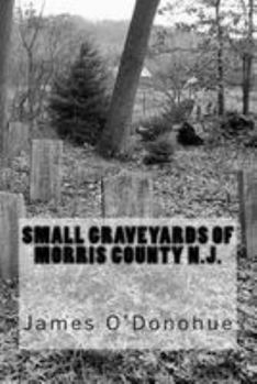 Paperback Small Graveyards Of Morris County N.J. Book