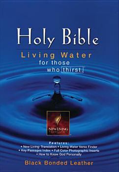 Paperback Living Water Bible-Nlt Book