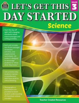 Paperback Let's Get This Day Started: Science (Gr. 3) Book