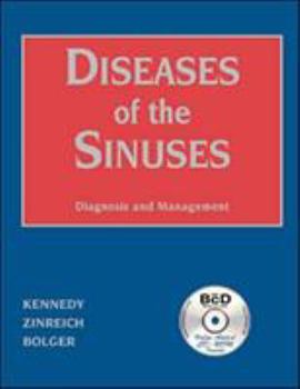 Hardcover Diseases of the Sinuses: Diagnosis and Endoscopic Management [With CD-ROM] Book