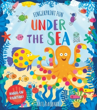 Paperback Fingerprint Fun: Under the Sea Book