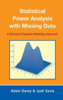 Hardcover Statistical Power Analysis with Missing Data: A Structural Equation Modeling Approach Book