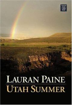 Hardcover Utah Summer [Large Print] Book
