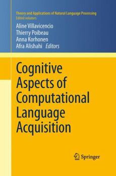 Paperback Cognitive Aspects of Computational Language Acquisition Book