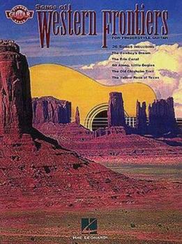 Paperback Songs of Western Frontiers for Fingerstyle Guitar Book