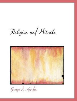 Hardcover Religion and Miracle Book
