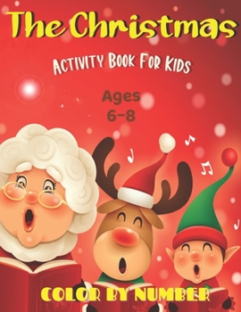 Paperback The Christmas: Easy large Print Christmas Activity Book For Kids Book