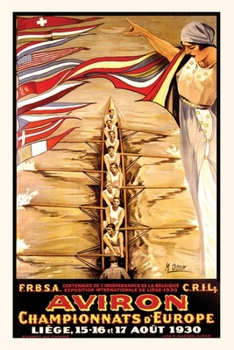 Paperback Vintage Journal European Crew Competition Poster Book