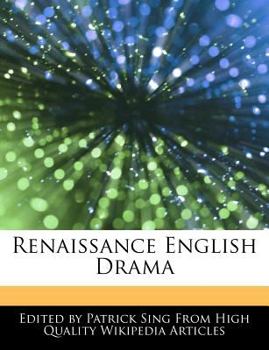 Paperback Renaissance English Drama Book