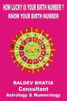 Paperback How Lucky is Your Birth Number Book