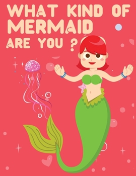 Paperback What kind of Mermaid are you: Cute Notebook for Girls Teens Kids Journal College Ruled Blank Lined (8.5 x 11") Large nootbook School Diary Softback Book