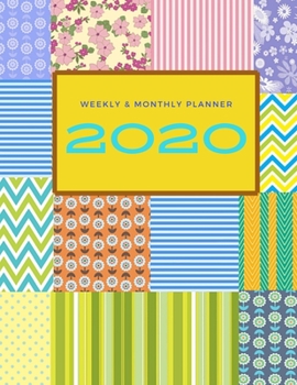 2020 Weekly & Monthly Planner: Beautiful Planner & Journal 2020 / Planner & Calendar / Personal Appointment / Academic Agenda Schedule Organizer / ... Holiday / Inspiring Design / 8,5 x 11 inch