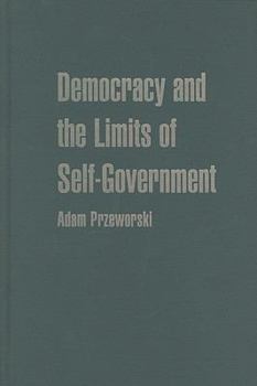 Hardcover Democracy and the Limits of Self-Government Book