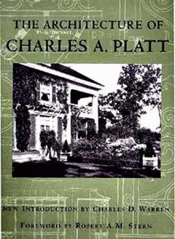 Hardcover The Architecture of Charles A. Platt Book