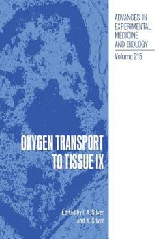 Paperback Oxygen Transport to Tissue IX Book