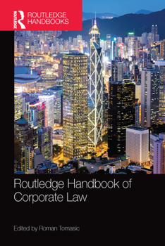 Paperback Routledge Handbook of Corporate Law Book