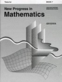 Paperback New Progress in Mathematics, Grade 7, Student Test Booklet, Free Response (New Progress in Mathematics Ser. 2) Book