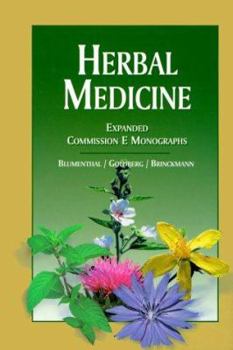 Hardcover Herbal Medicine: Expanded Commission E Monographs Book