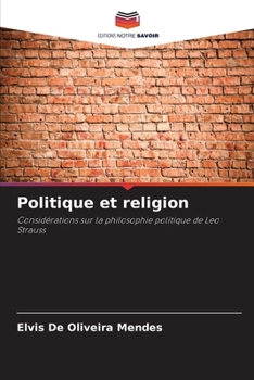 Paperback Politique et religion [French] Book