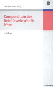 Paperback Kompendium Der Betriebswirtschaftslehre [German] Book