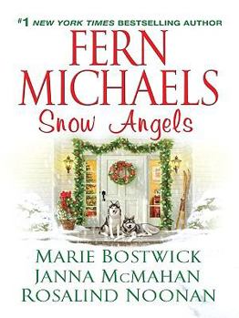 Hardcover Snow Angels [Large Print] Book