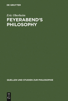 Hardcover Feyerabend's Philosophy Book