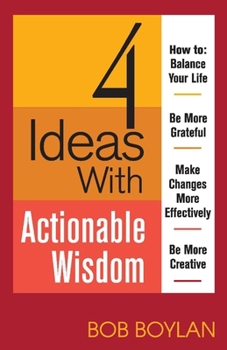 Paperback 4 Ideas with Actionable Wisdom Book