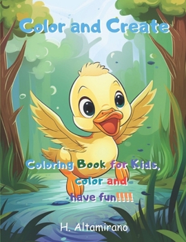 Paperback Color and Create: Coloring Book Kids Book