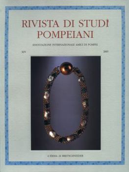 Paperback Rivista Di Studi Pompeiani 14/2003 Book