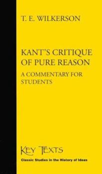 Paperback Kant's Critique Of Pure Reason (Key Texts : Classic Studies in the History of Ideas) Book