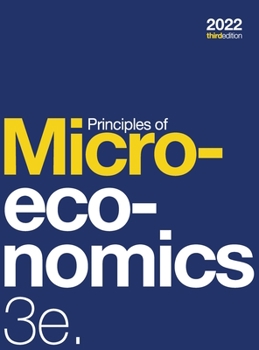 Hardcover Principles of Microeconomics 3e (hardcover, b&w) Book