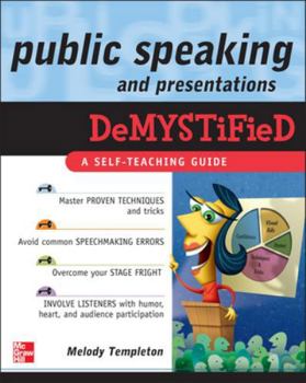 Paperback Public Speaking and Presentations Demystified Book