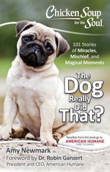 Paperback Chicken Soup for the Soul: The Dog Really Did That?: 101 Stories of Miracles, Mischief and Magical Moments Book