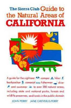 Paperback SC-GD Nat Areas Calif Book