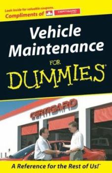 Paperback Custom Vehicle Maintenance For Dummies Book