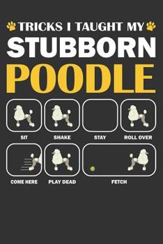 Poodle Journal: A Poodle Notebook Gift For Dog Lover's 6 X 9 120 Blank Lined Pages