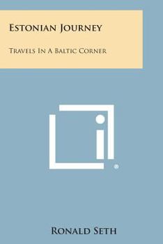 Paperback Estonian Journey: Travels in a Baltic Corner Book