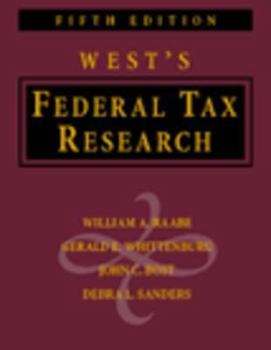 Paperback West S Federal Taxation Research Book