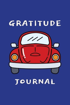 Paperback Red Car Gratitude And Affirmation Journal For Kids: Girls Boys Ages 8 - 14 Journal With Prompts Questions Act of Kindness - Develop Positivity Through Book